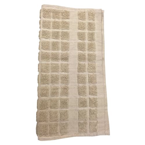 Ganesh Dish Cloth, Cotton, 12x12, Tan